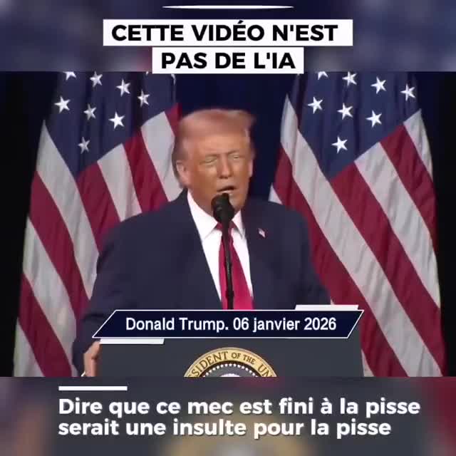 Trampın kürsüdə etdiyi hərəkətlər müzakirələrə səbəb oldu