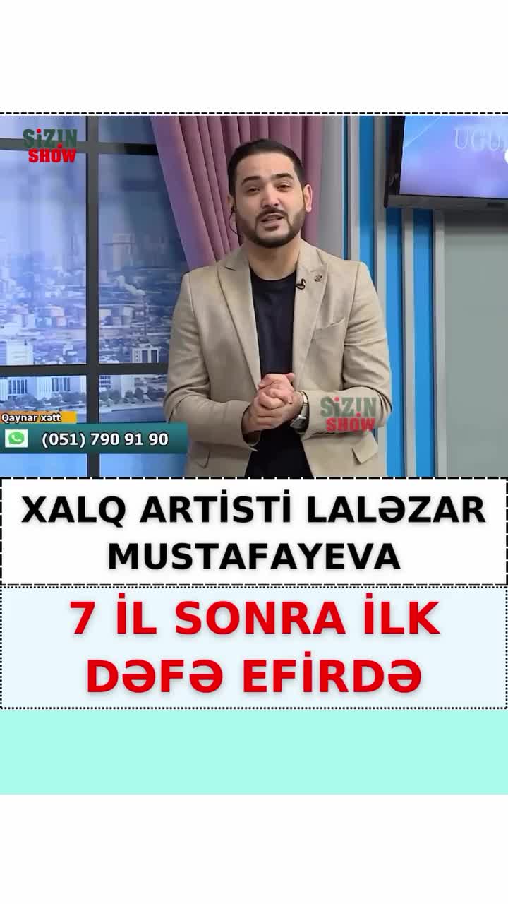 Xalq artisti illər sonra efirdə