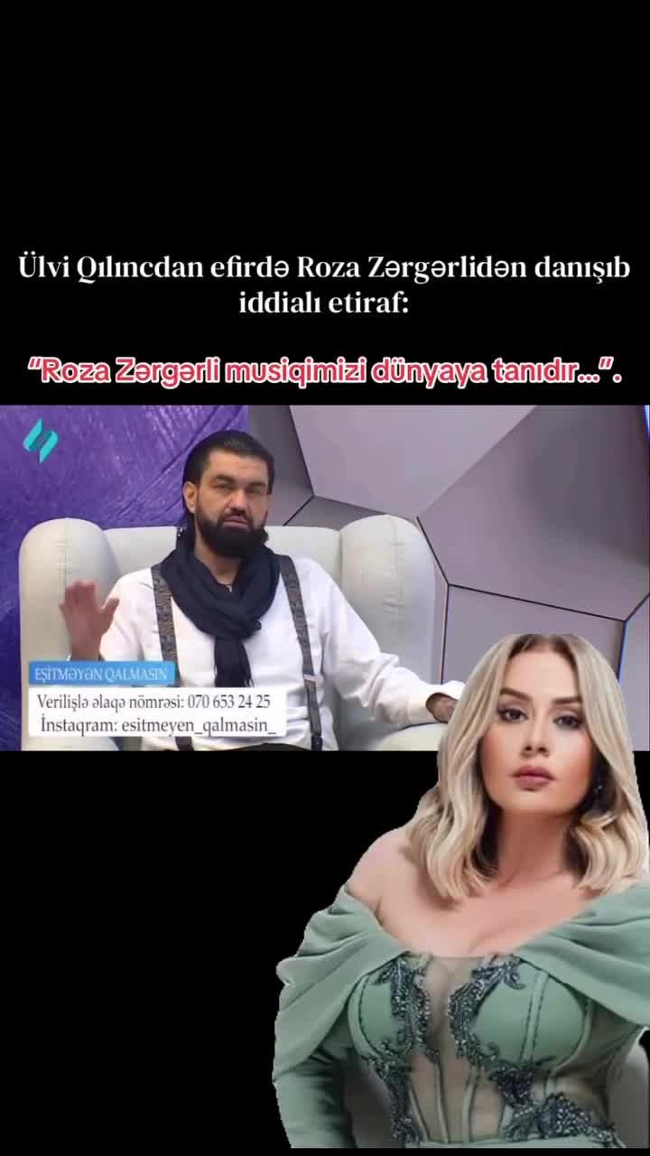 Rozanın 1 milyard 300 milyon izləyicisi var