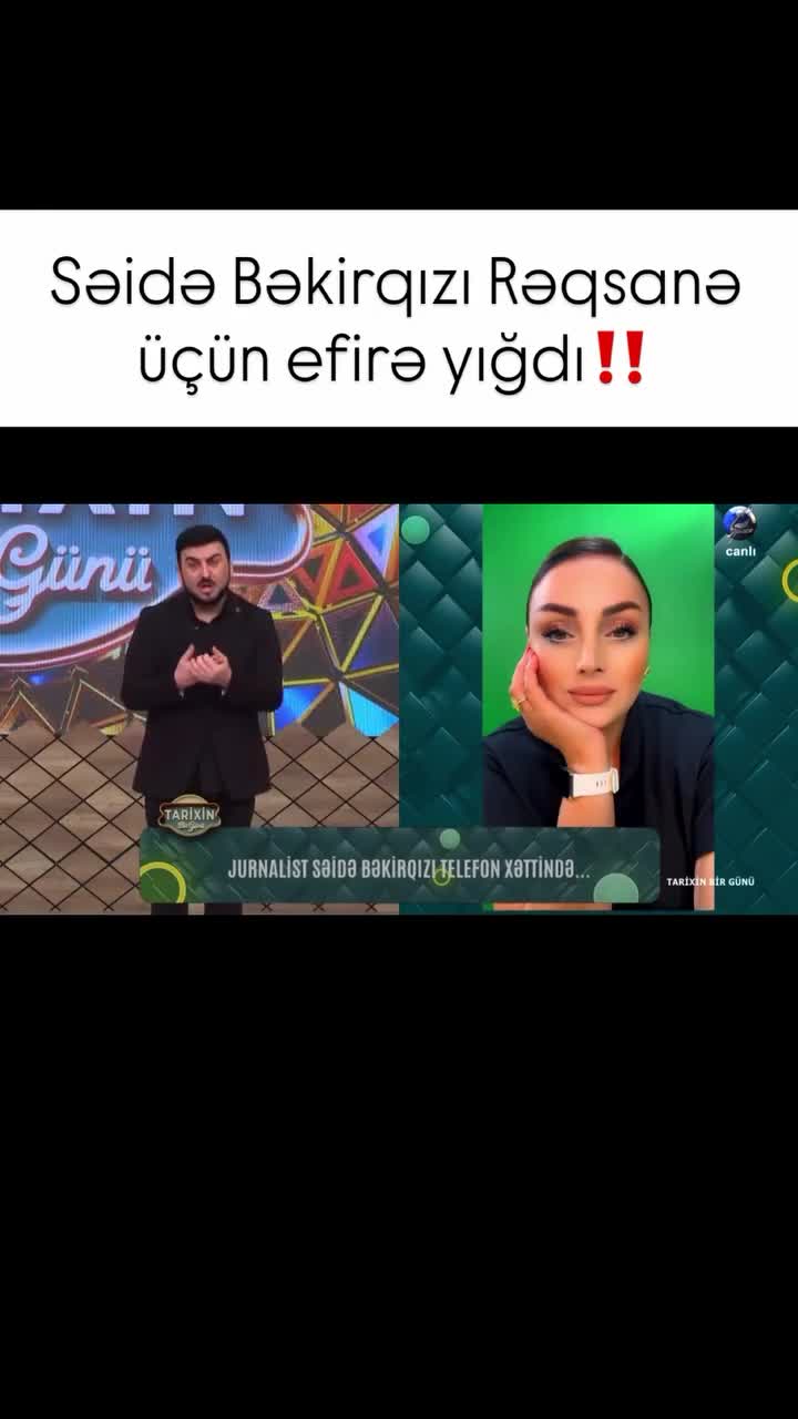 Deməmişəm ki, Rəqsanə kimi xanımı... - Səidə