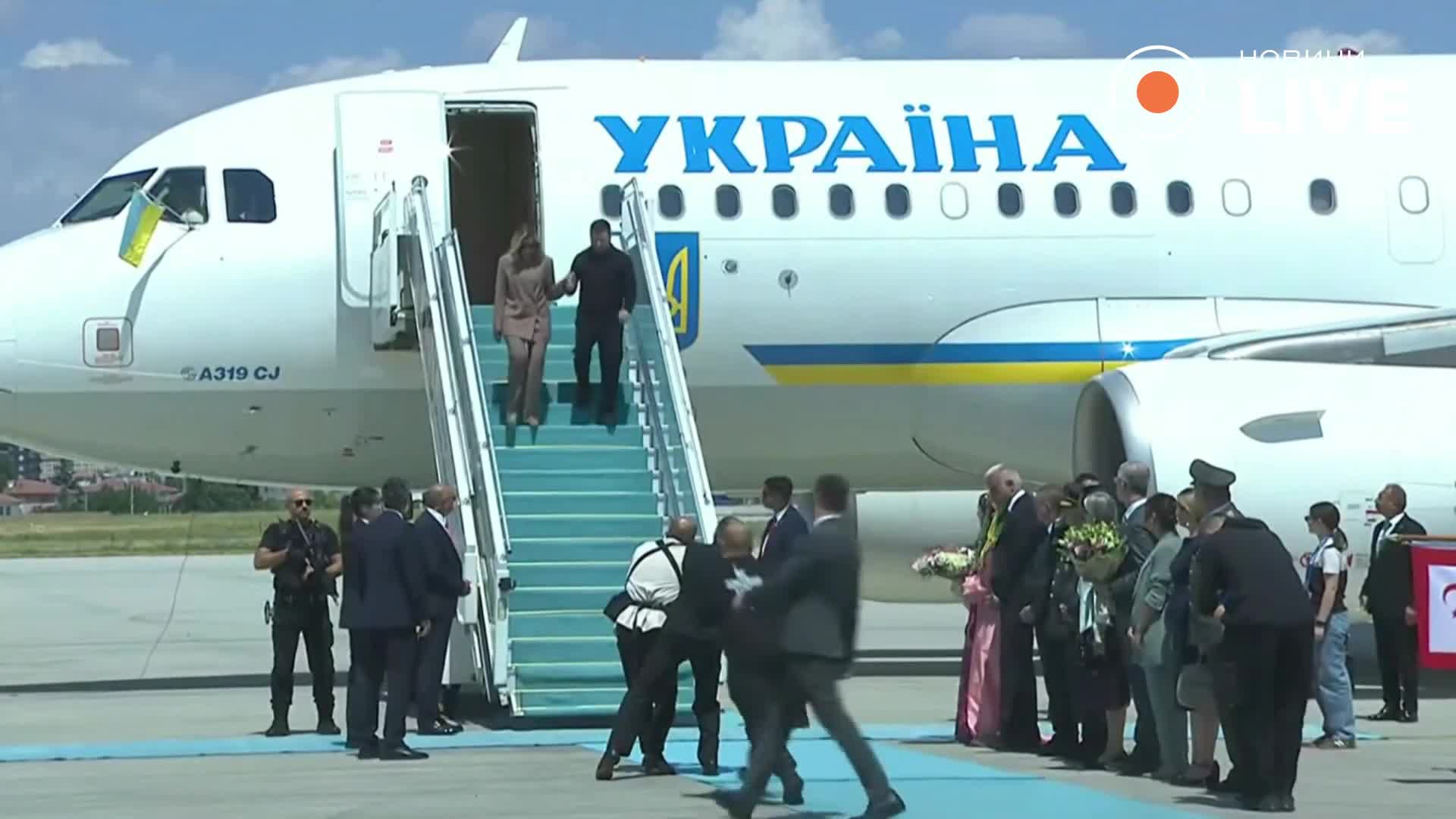 Zelenski Ankaraya gəldi