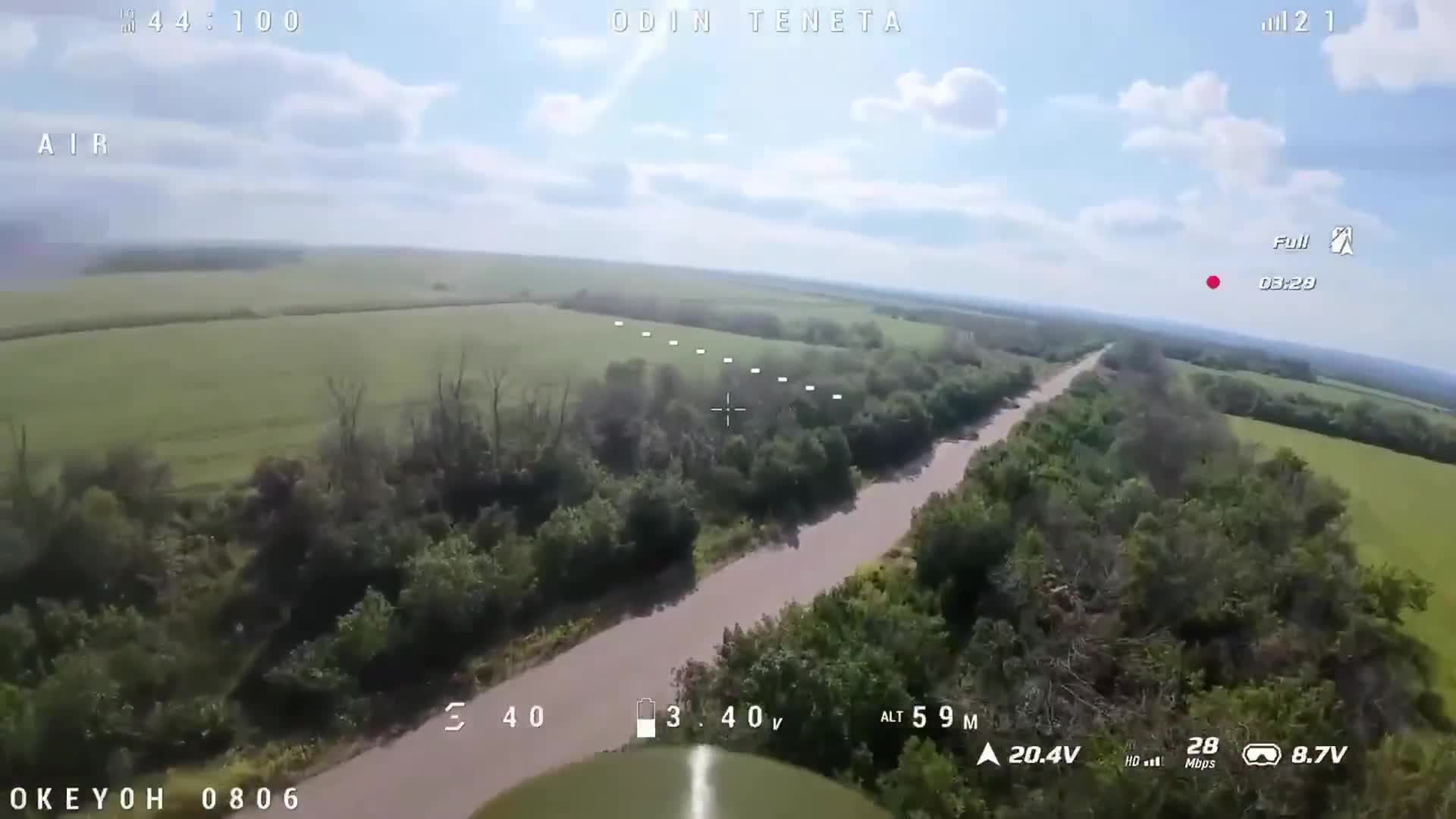 Ukrayna dronu tor ataraq Rusiya PUA-sını zərərsizləşdirdi – VİDEO