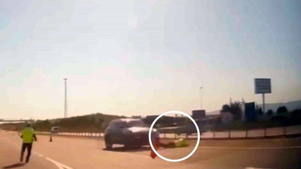 Yol polisini maşınla vurub qaçdı, yaxalandı 