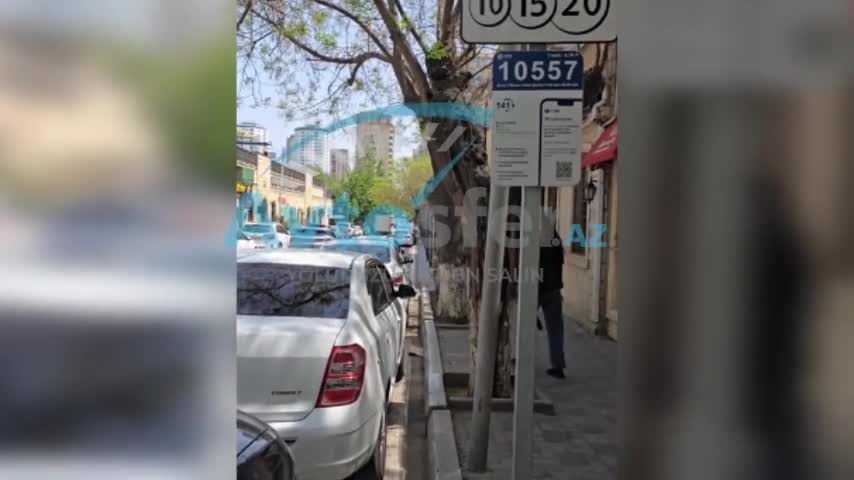 Parkinq zəbt edildi