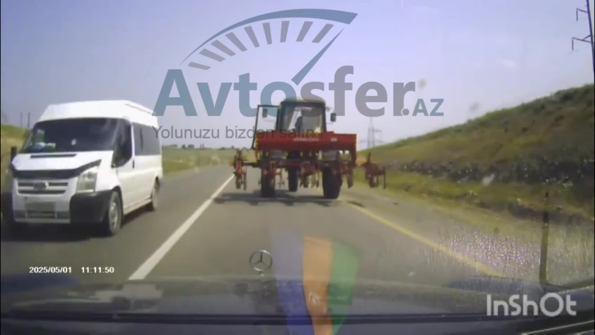 Qırıq xətdə ötmə edən sürücü cərimələnib