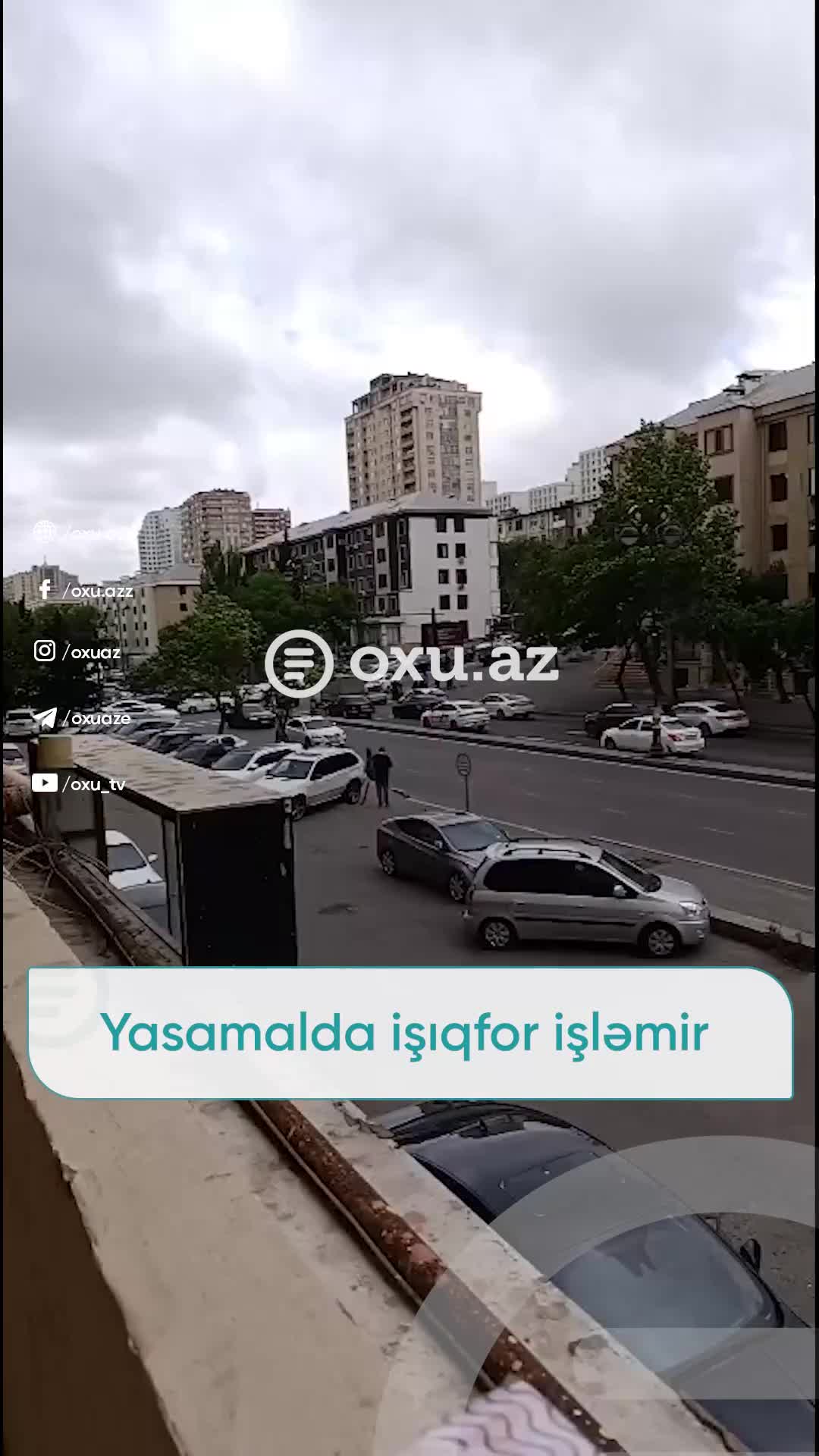 Yasamalda işıqforların işində PROBLEM YARANIB