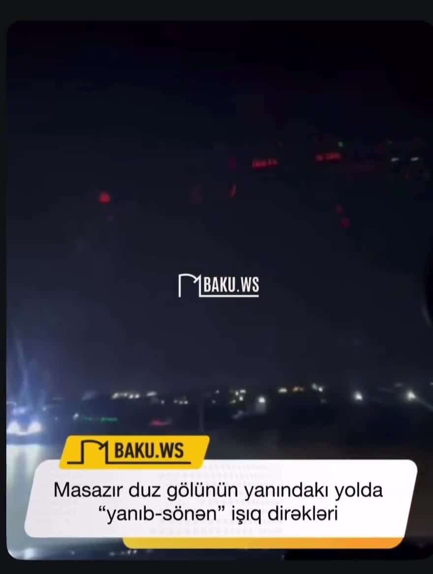 Masazır duz gölü yaxınlığı