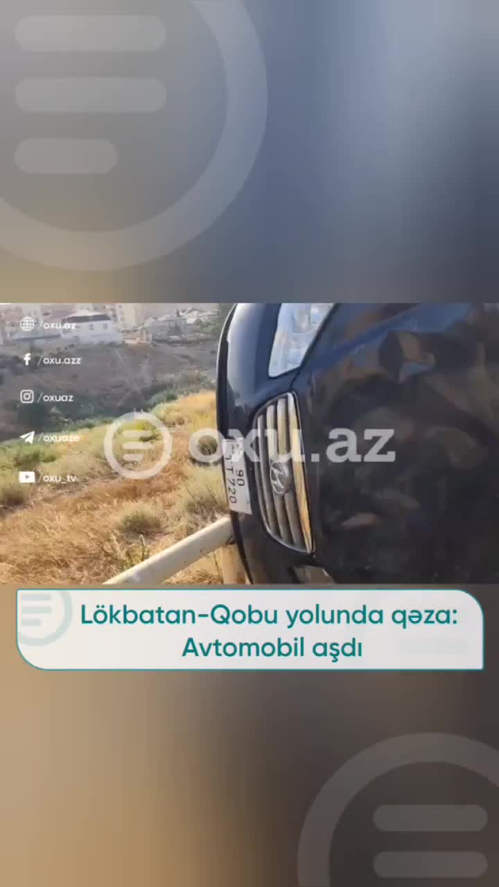 Lökbatan-Qobu yolunda qəza