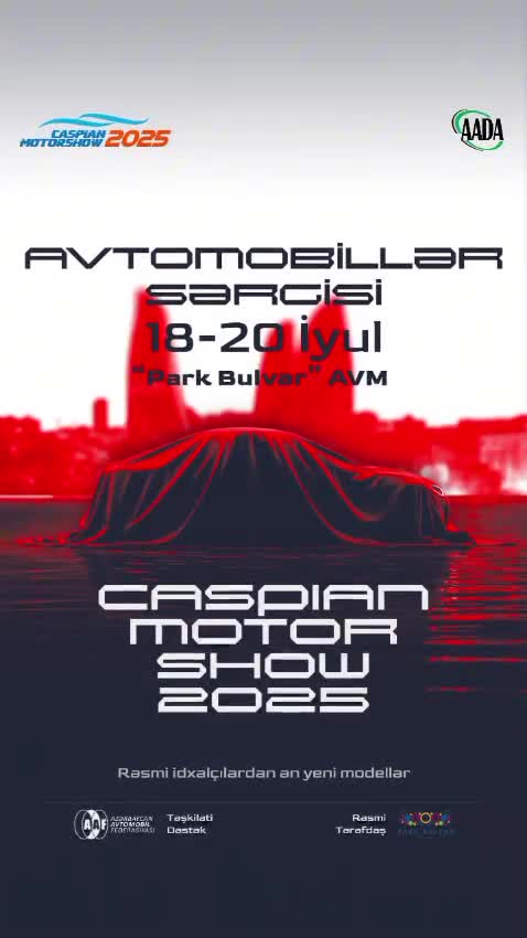 Bakıda "Caspian Motor Show" sərgisi keçiriləcək