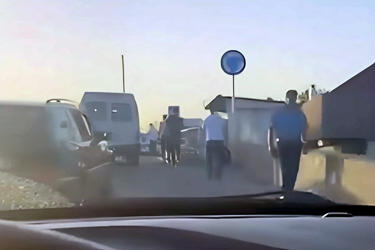 Xırdalan yolunda səki problemi