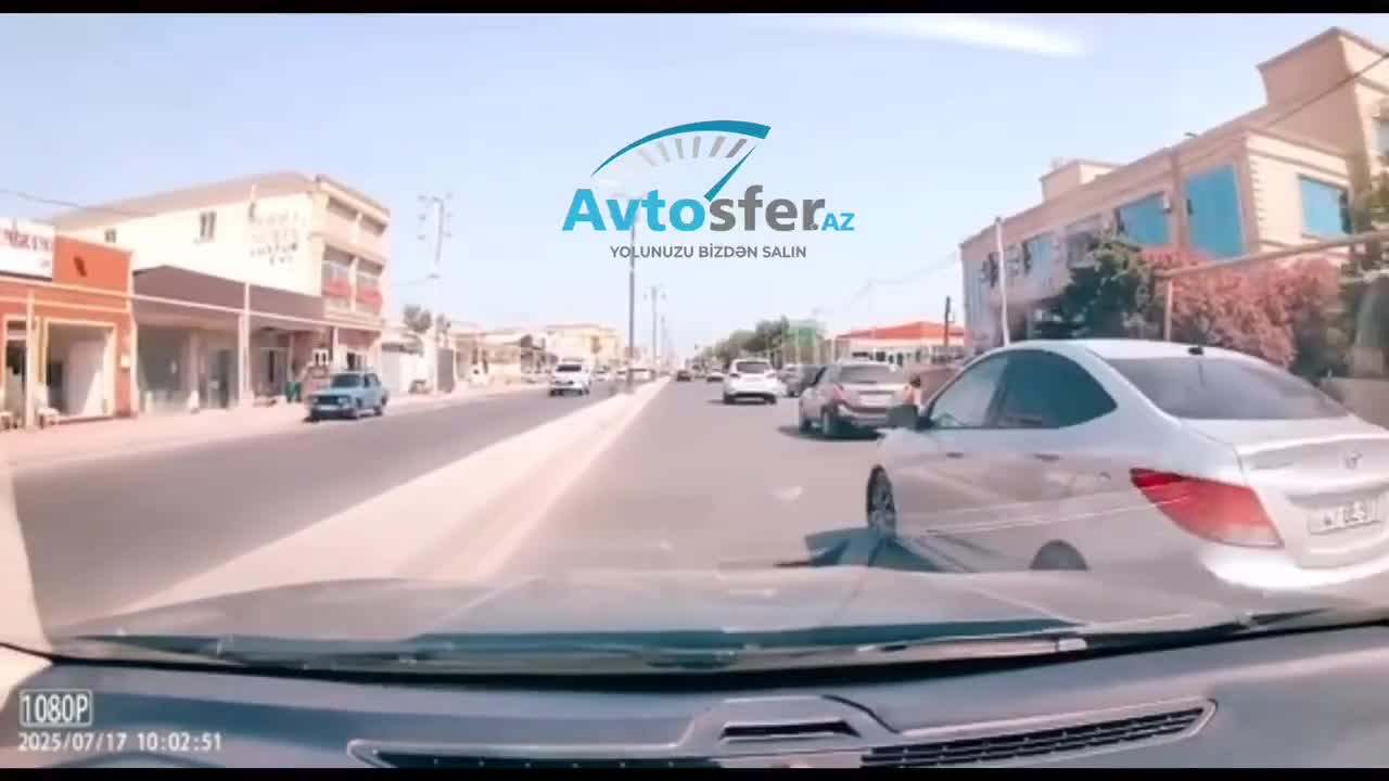 Solundakı maşını heçə sayıb sürücüyə təhlükəli anlar yaşatdı