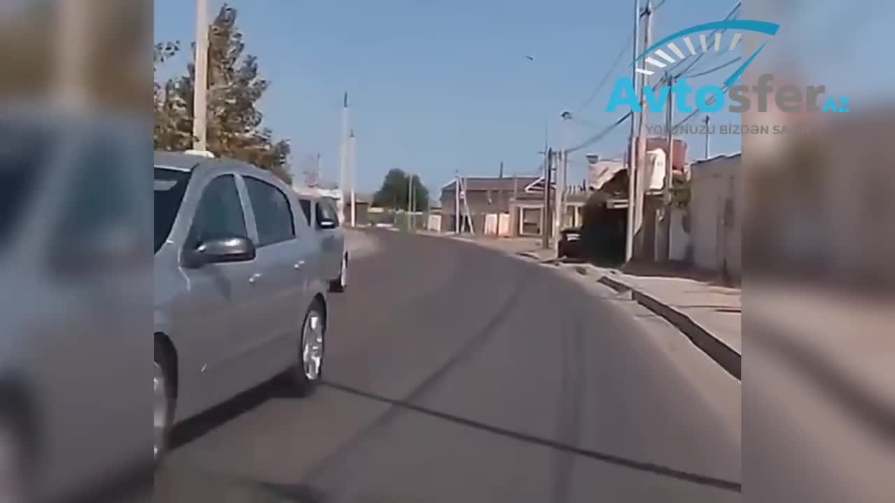 Əks yola çıxan sürücü təhlükə yaratdı