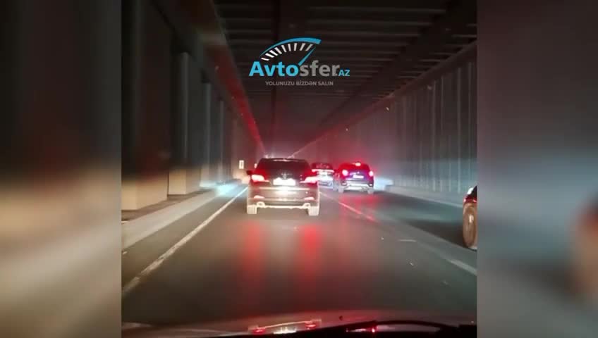 Bakıda bu tunel günlərdir qaranlığa qərq olub 