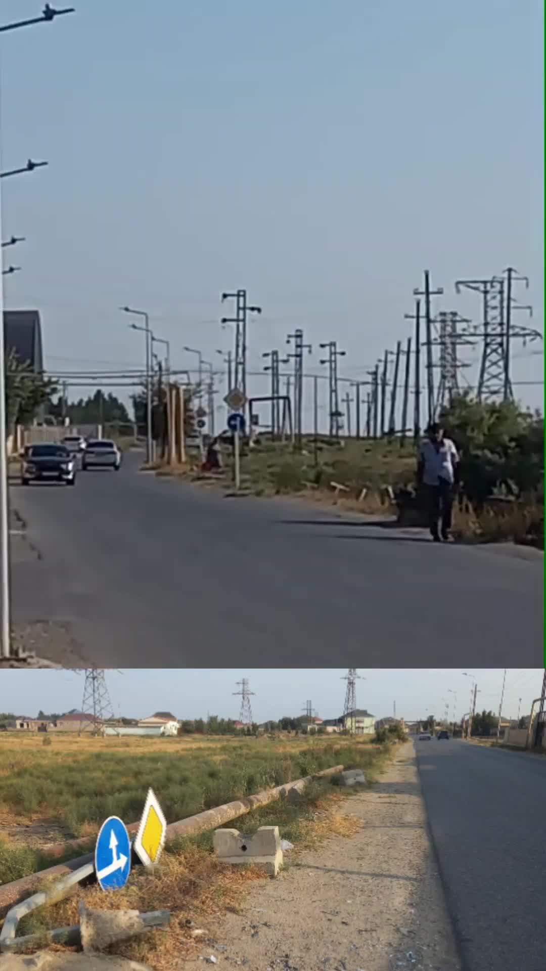 Sürücülərə təhlükə yaradan yol nişanı düzəldi