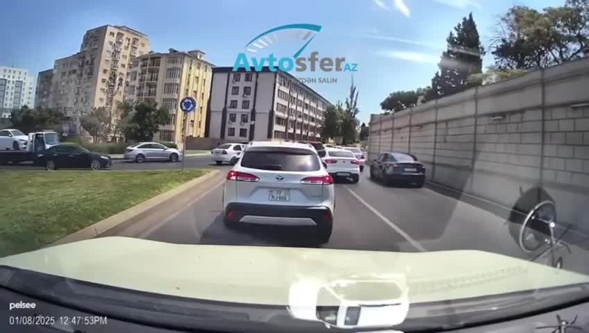 Bakıda xanım təlimçi qəza törədib hadisə yerindən qaçdı 