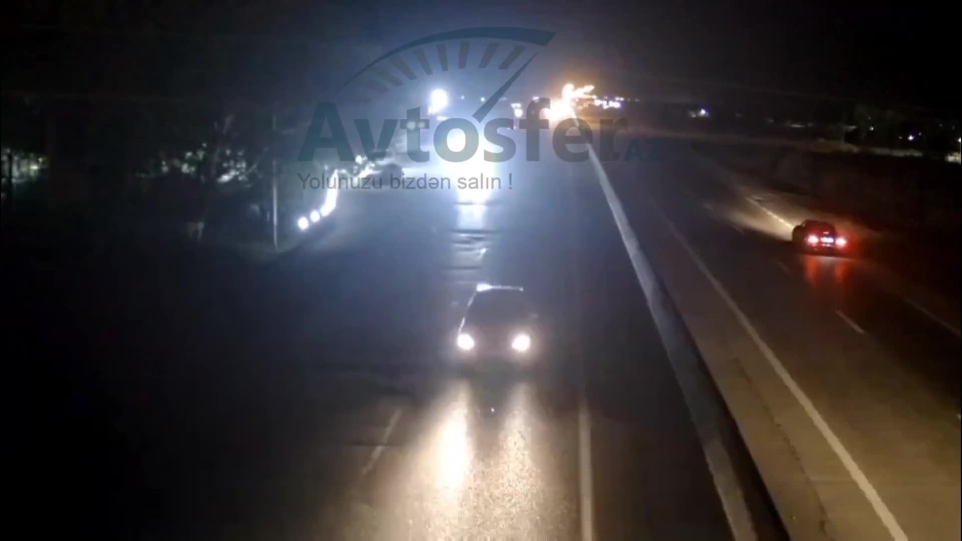Oxunmaz nömrə ilə qayda pozan sürücü