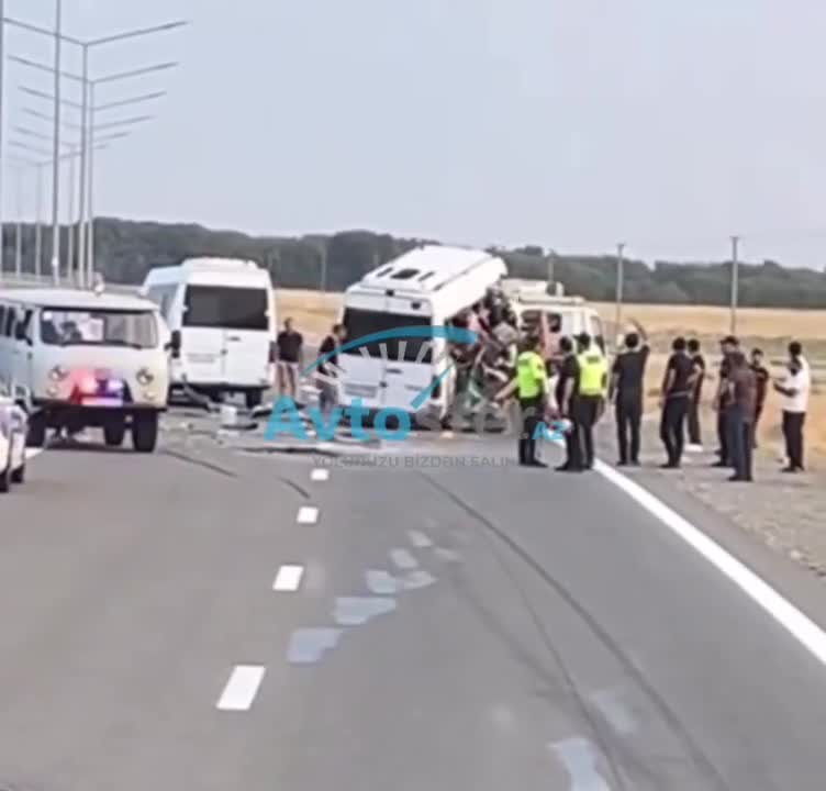 7 nəfərin öldüyü hadisə yerindən görüntülər