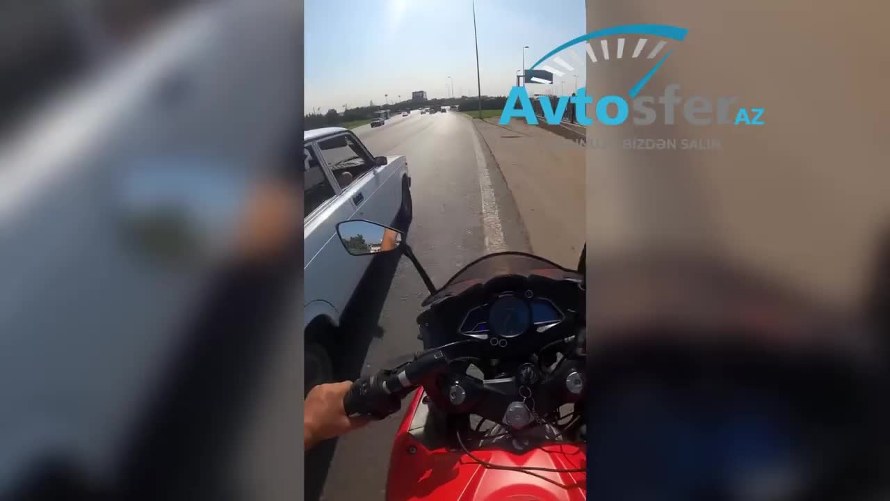 Güzgüyə baxmayıb qəza şəraiti yaratdı