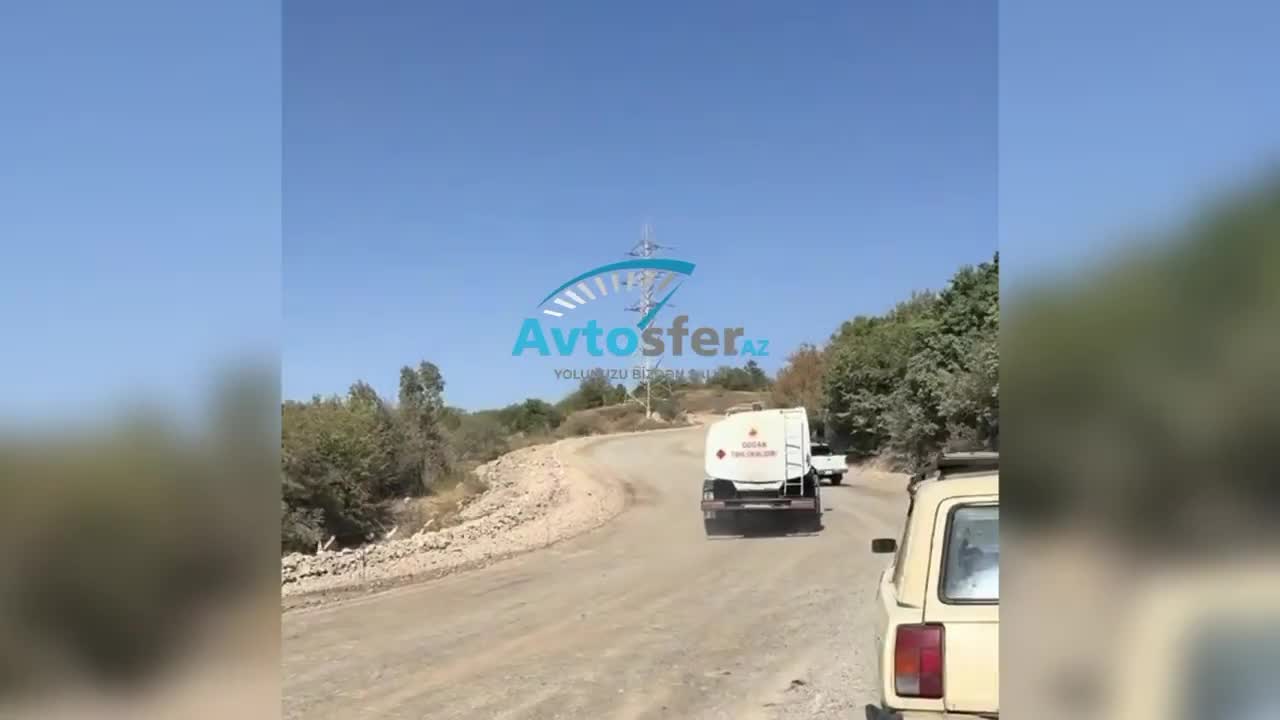 Ağdərə-Kəlbəcər yolunda “VAZ” arxa düşdü 