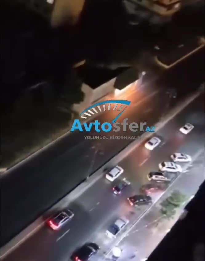 İcra Gəncə prospektində elektrik enerjisinə qənaət edir