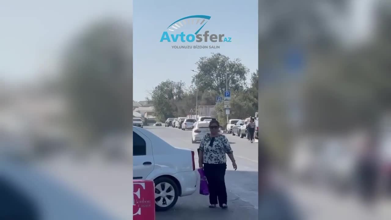 Yasamalda “sağ-sol” edən sürücü maşını piyadaların üzərinə sürdü 