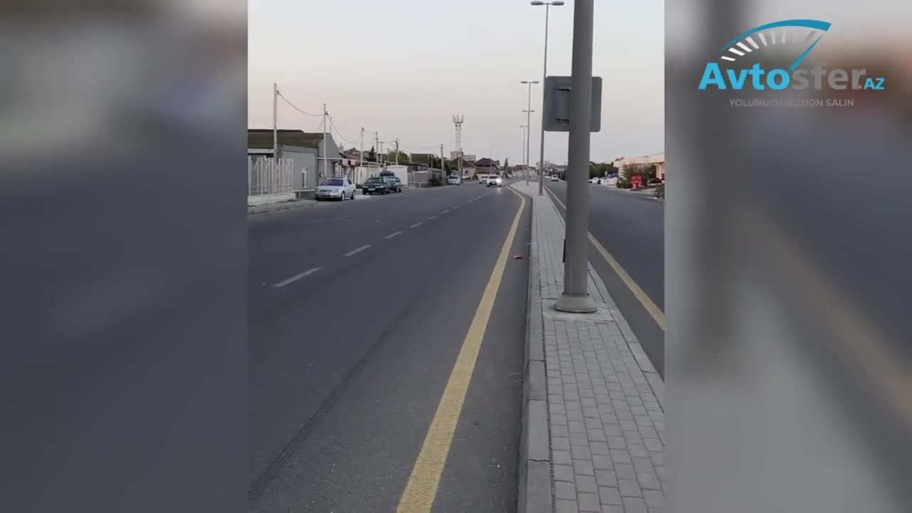 Mərdəkanda “Toyota” ilə avtoxuliqanlıq edən sürücü