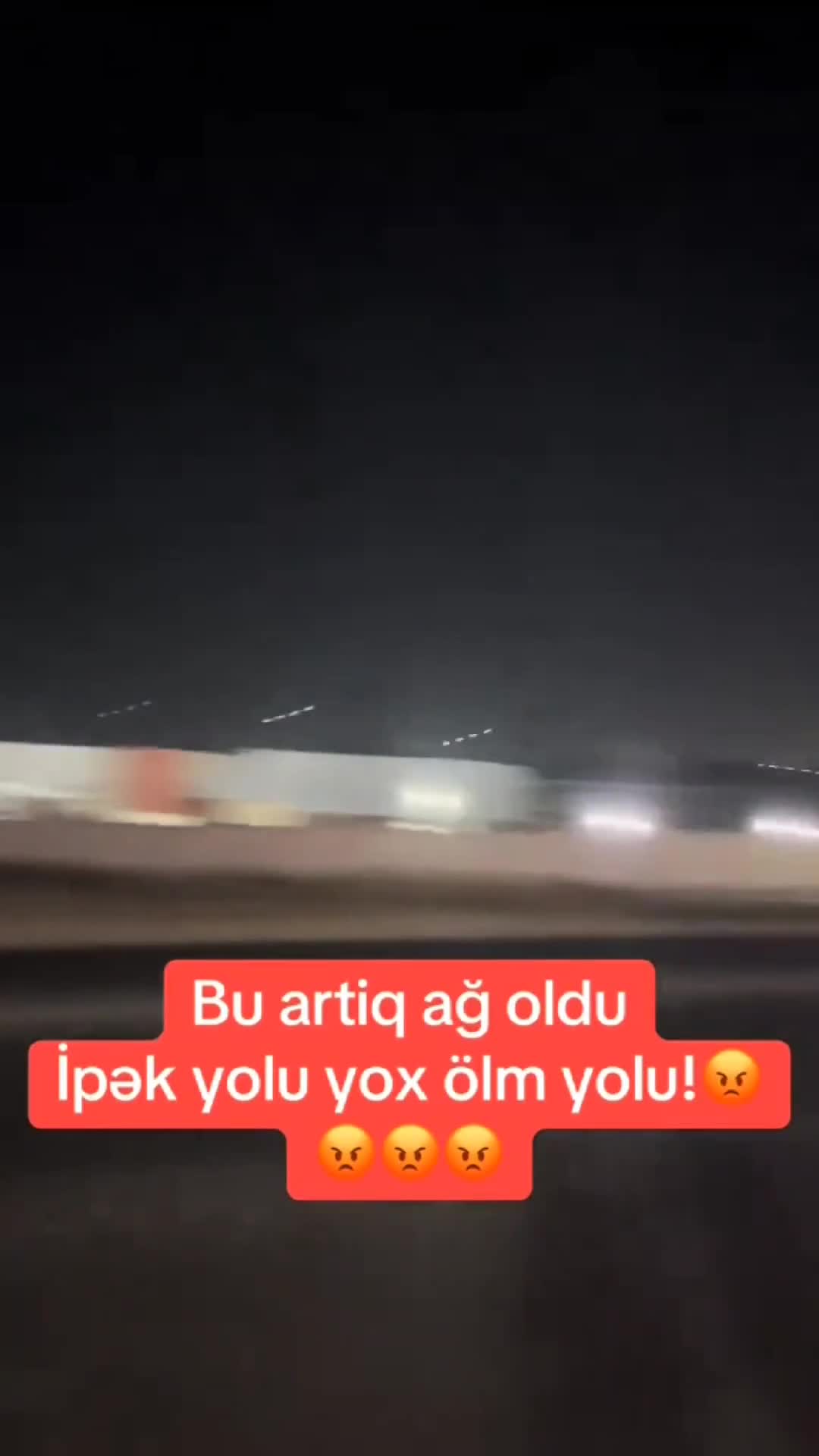 Xocasən yolunda avtomobillərə maddi ziyan dəyir