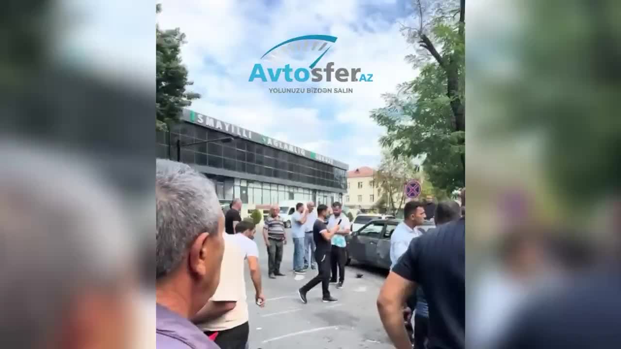 İsmayıllıda “VAZ” iki maşınla toqquşdu, ardınca obyektə çırpıldı