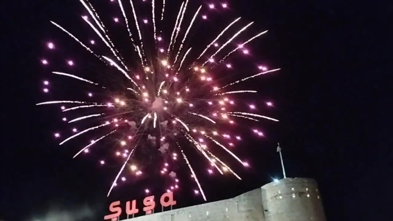 Şuşada möhtəşəm atəşfəşanlıq olub