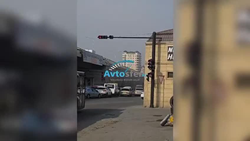 Masazırda avtobus sürücüsünün “özbaşınalığı” 