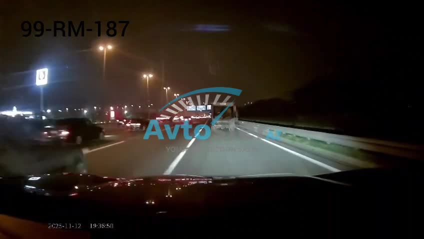 Bələdiyyə işçisi gecə vaxtı zibil maşınını nasaz halda sürdü