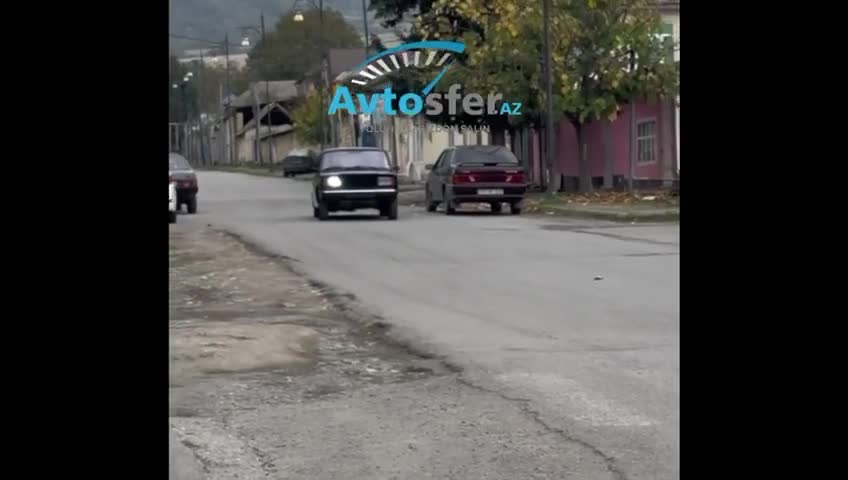 İsmayıllıda “VAZ”ın qabağını qaldırıb nömrəsiz sürən sürücü 