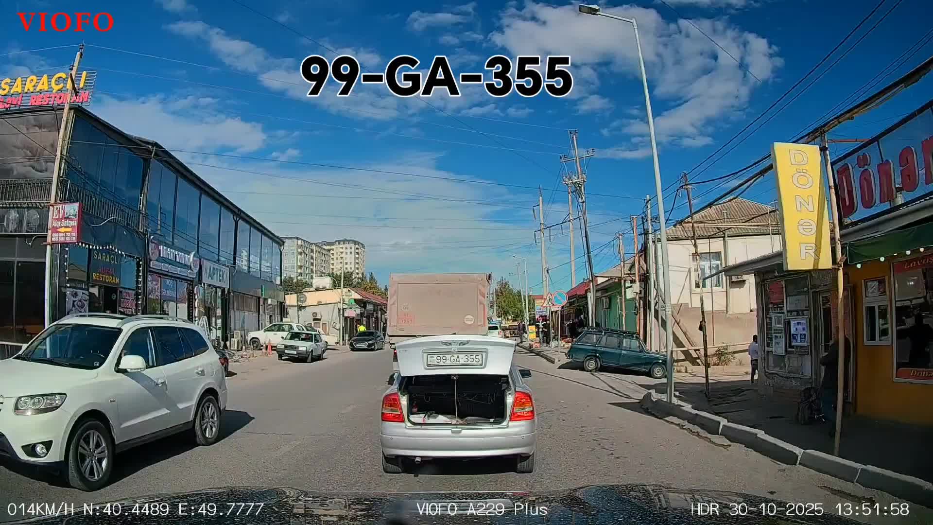 Baqajı açıq qoyub qaydaları pozdu