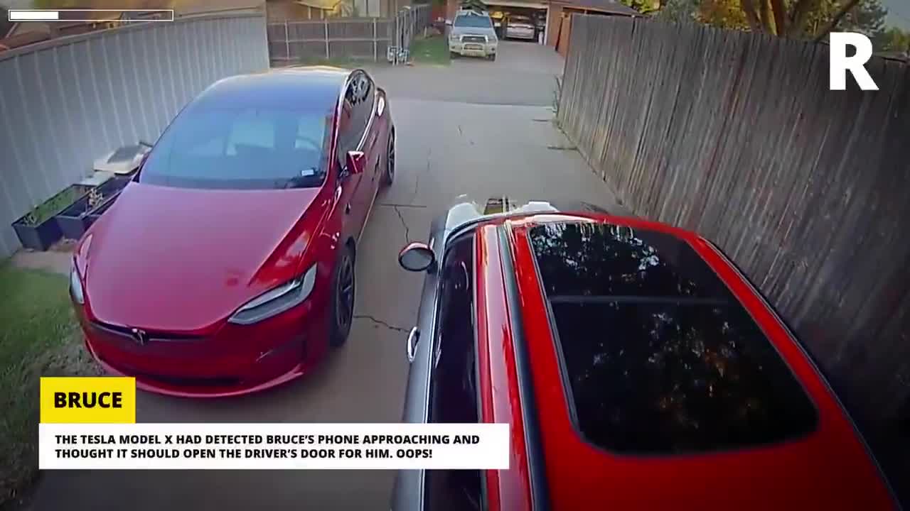 Maşının qapısı öz-özünə açıldı, və ya müasirlik möcüzəsi