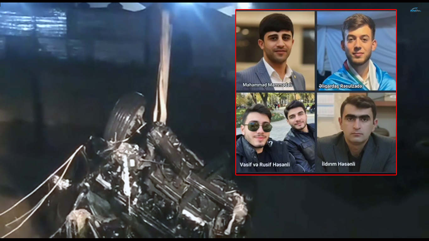 Beş dostun öldüyü qəza ilə bağlı atadan ürəkdağlayan müraciət