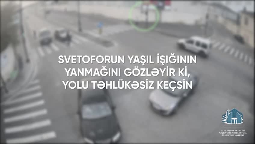 Qayda pozub qəza törədənlərin görüntüləri yayıldı