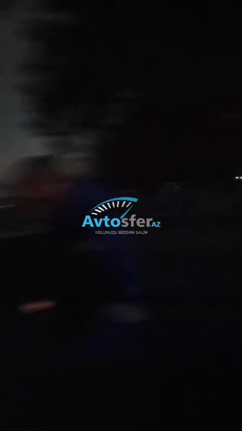 avtobusun sürücüsü sərnişinləri yarı yolda düşürüb uzaqlaşdı