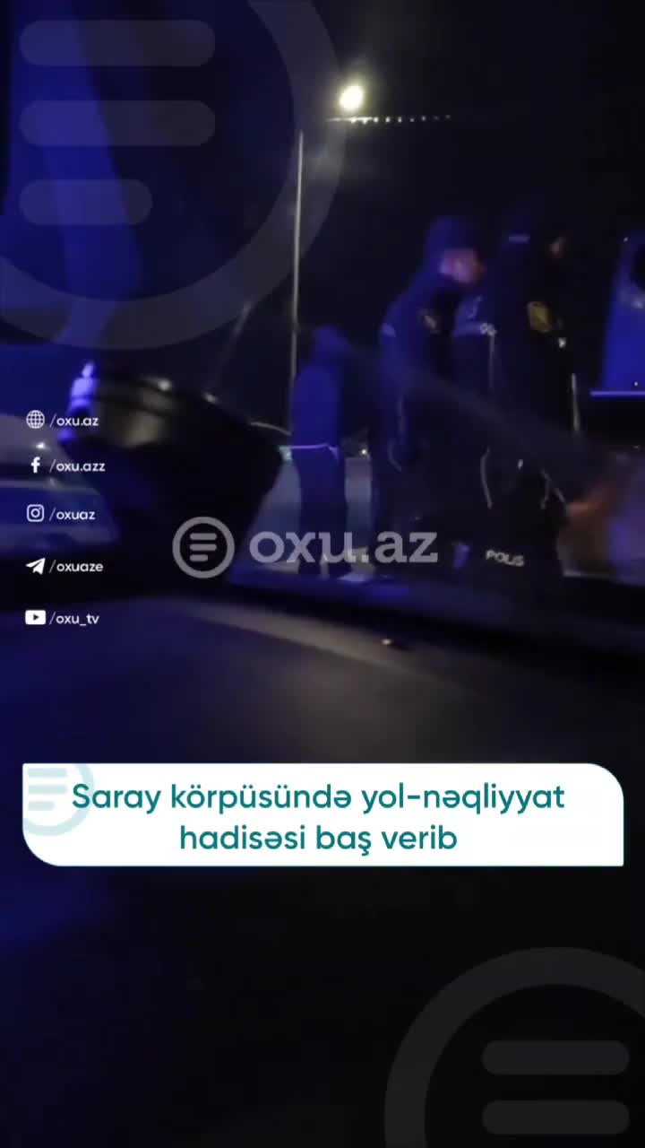 Saray körpüsündə qəza