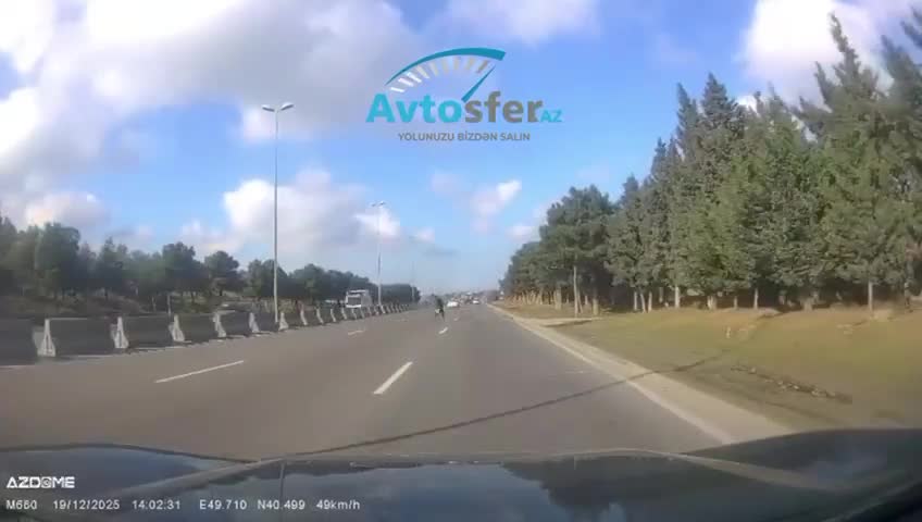 Piyada yolu istədiyi yerdən keçərək təhlükə yaratdı