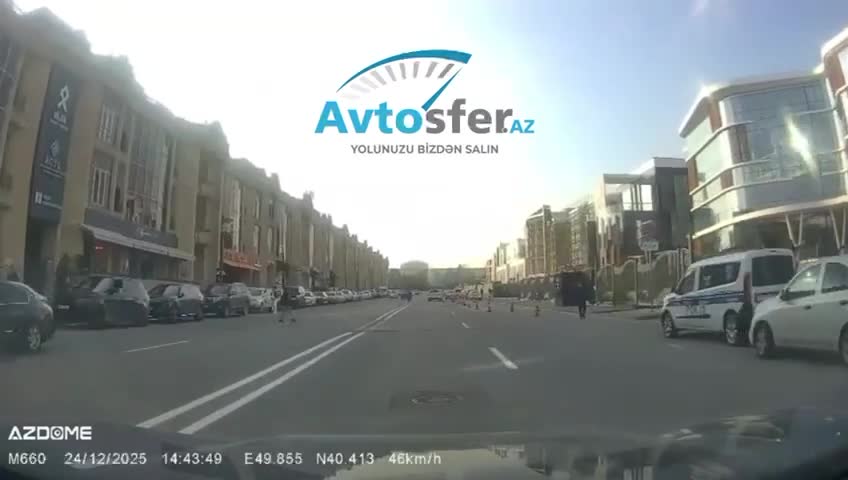 Öz keyfiylə hərəkət edən kuryer 