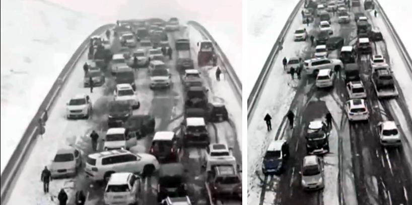 Bakı- Şamaxı yolu