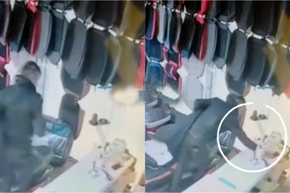 "Sədərək"də mağazadan telefonu belə oğurladı