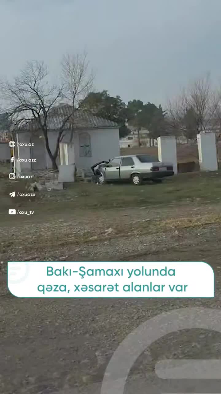 Bakı-Şamaxı yolunda qəza