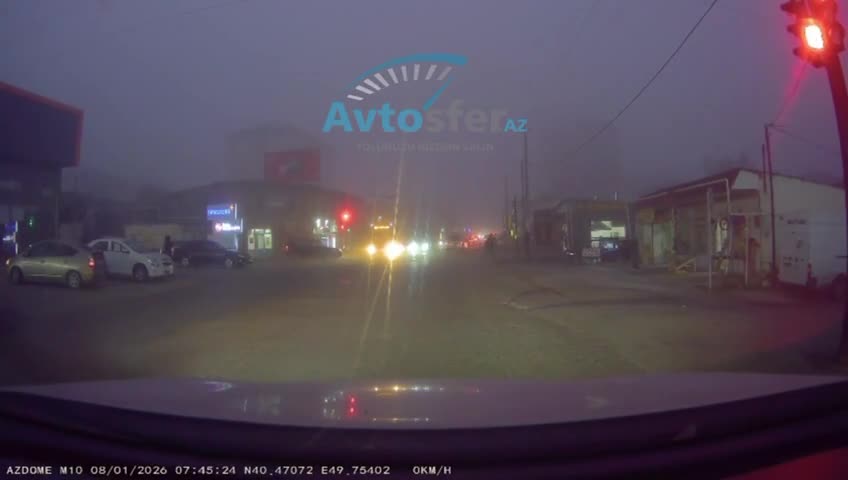 Masazırda ard-arda kobud qayda pozan sürücü təhlükə saçdı