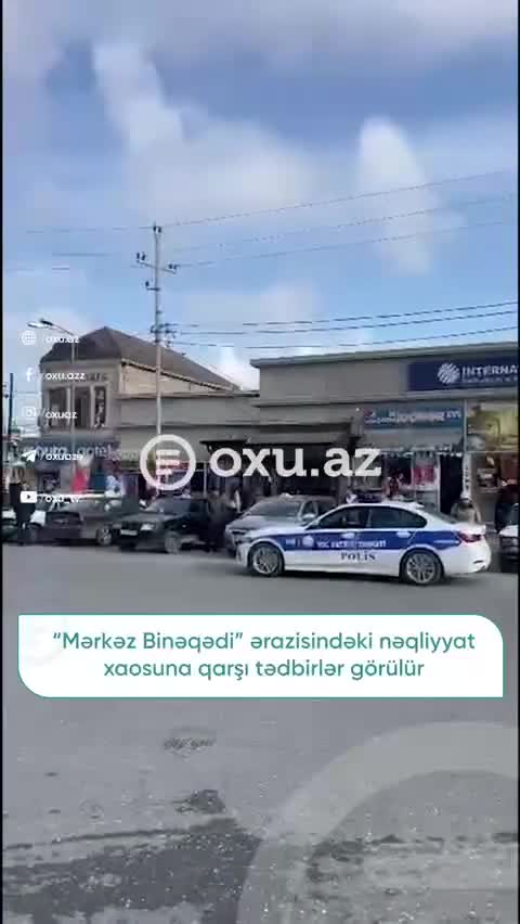 "Mərkəz Binəqədi" ərazisindəki nəqliyyat xaosuna RƏSMİ MÜNASİBƏT