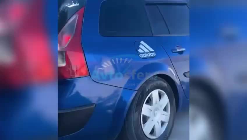 Binədə qaydaları pozan sürücü