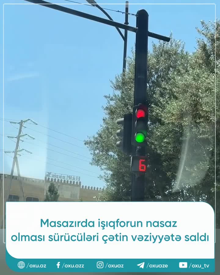 Masazırda sürücülərə ciddi təhlükə yaradan problem 