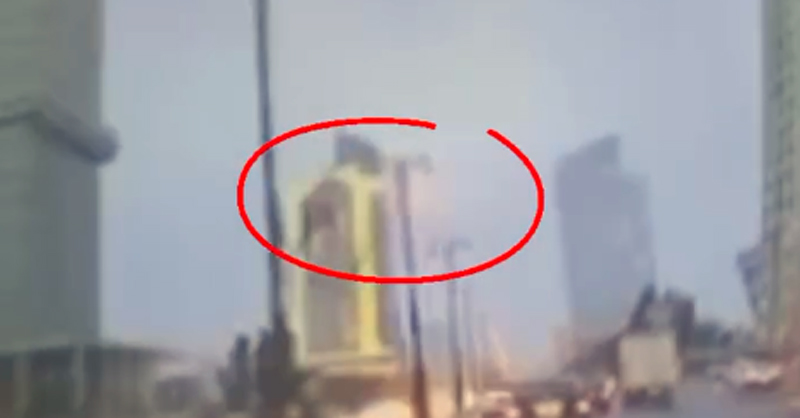 Güclü külək Bakıda fəsadlar törədib