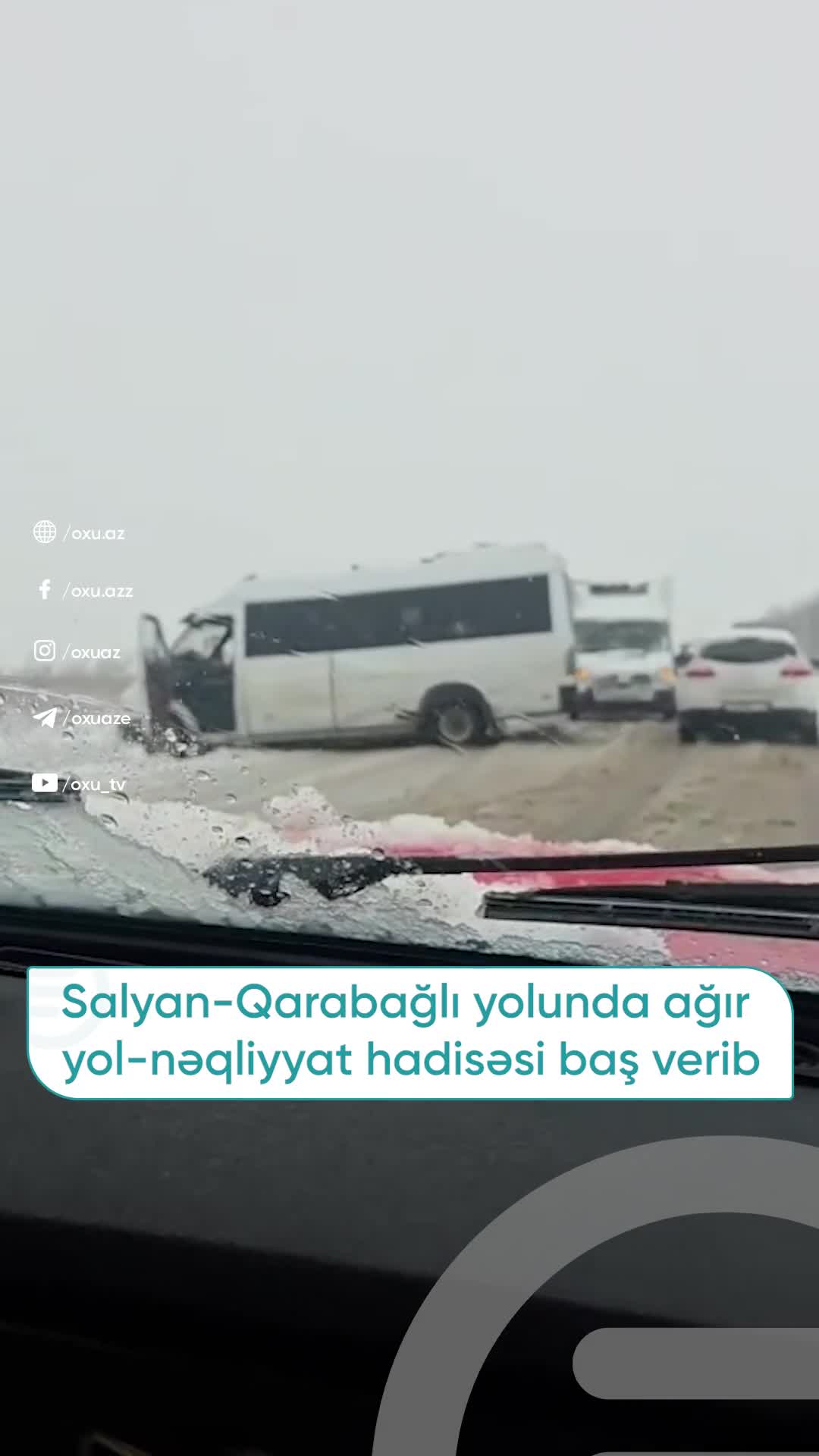 Salyan-Qarabağlı yolunda ağır qəza