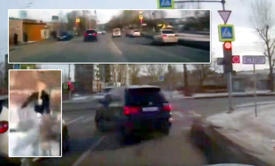 Özünü qadına bənzədən oğlan maşın oğurladı